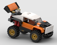 monster stunt truck
