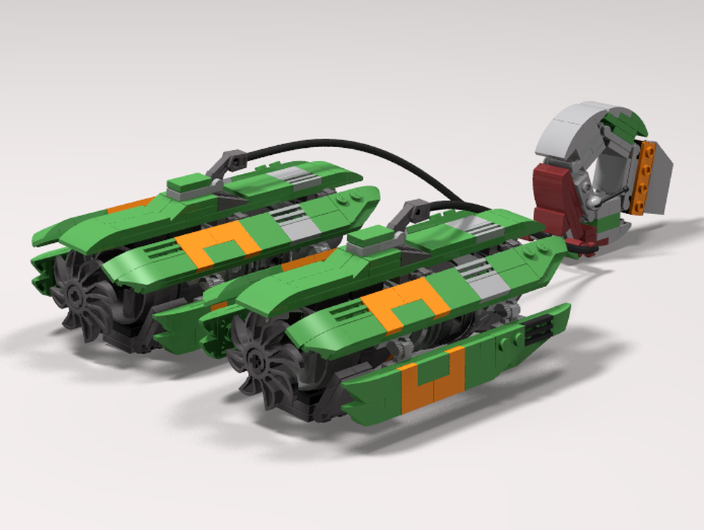 LEGO MOC-228420 teemto pagalies podracer by BricksByRoro | Rebrickable ...