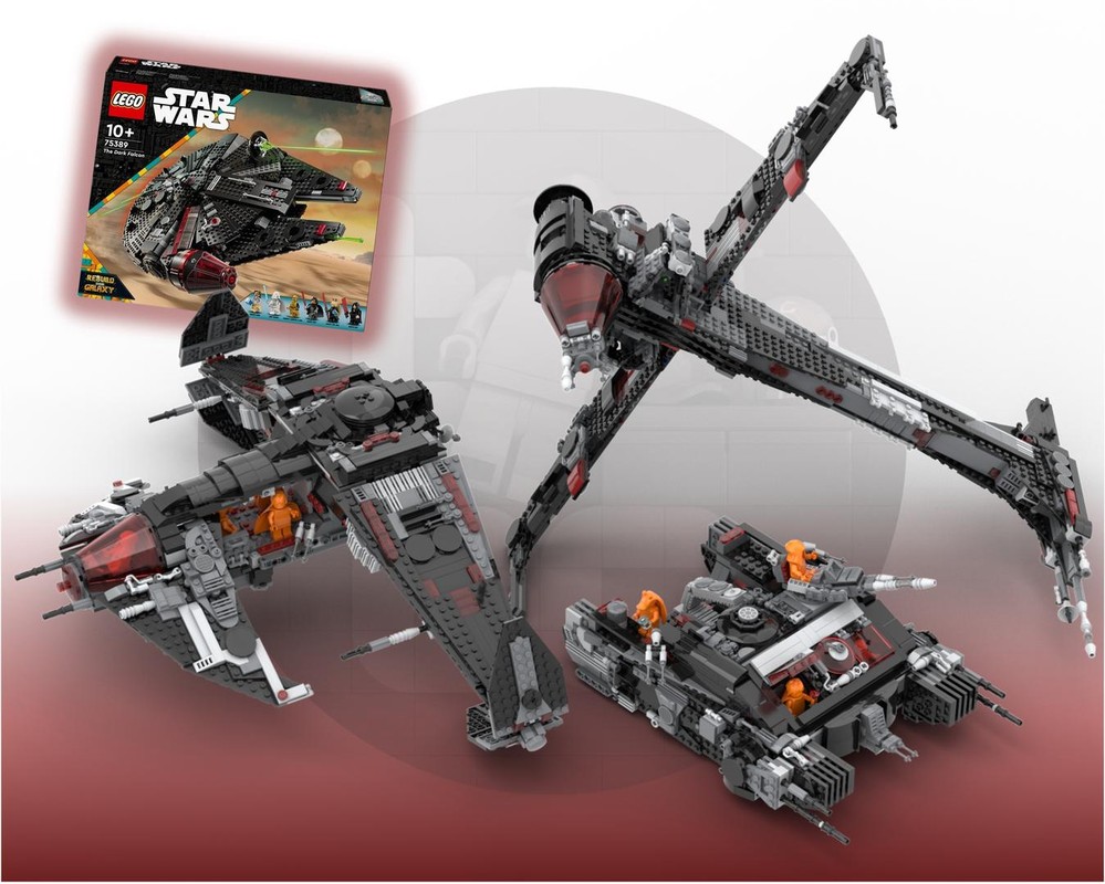 【CoM】リメイク缶 / 299 LEGO MOC-228439 75389 - 3-in-1 Dark Falcon Collection - Series 2
