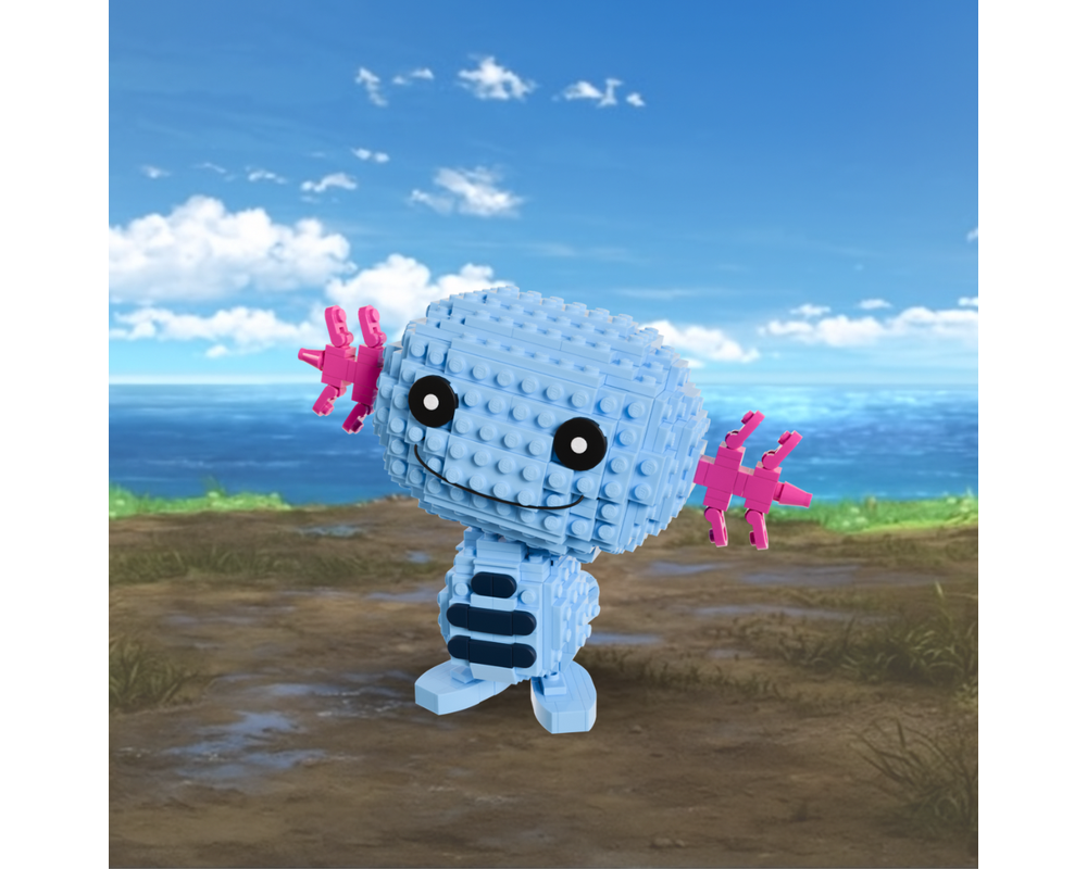 LEGO MOC-228454 Wooper by KraftyKoopa | Rebrickable - Build with LEGO