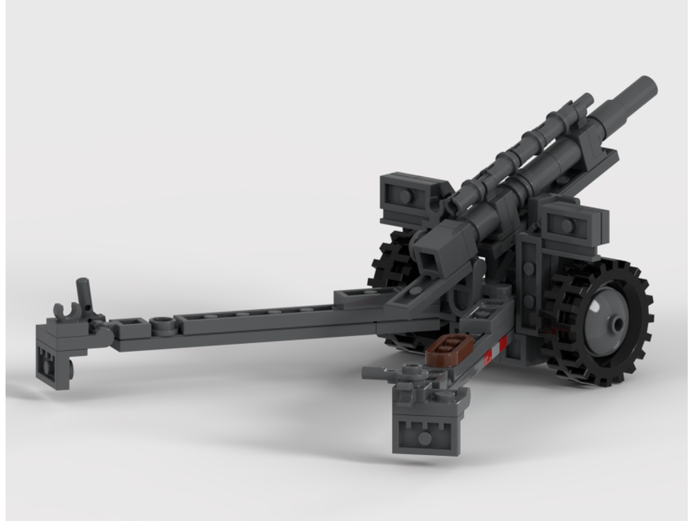 LEGO MOC M2 A1 105 mm Howitzer 