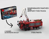 42098 Rosenbauer Panther 8x8 Airport Fire Truck - LEGO Technic Car Transporter Alternate Build