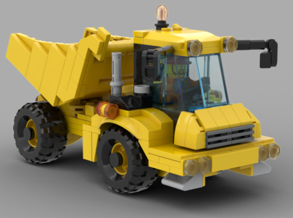 LEGO MOC-228616 Off Highway Dump Truck by Brick Studs | Rebrickable ...
