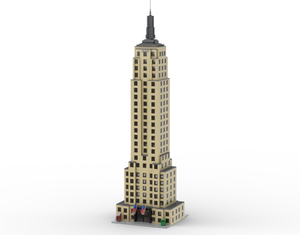 LEGO MOC-228635 Modular Empire State Building by klosspalatset