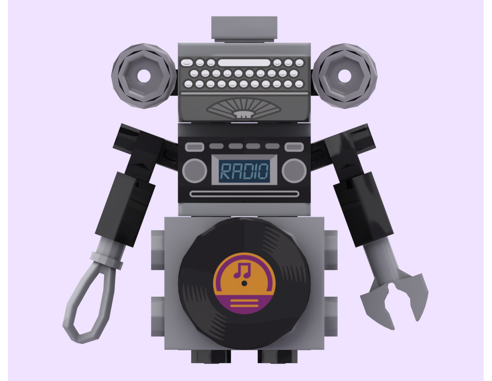 LEGO MOC-228726 Conky 2000 - Pee Wee's Playhouse - Minifig scale by G.I ...