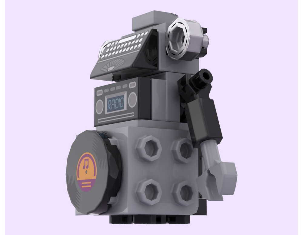 LEGO MOC-228726 Conky 2000 - Pee Wee's Playhouse - Minifig scale by G.I ...