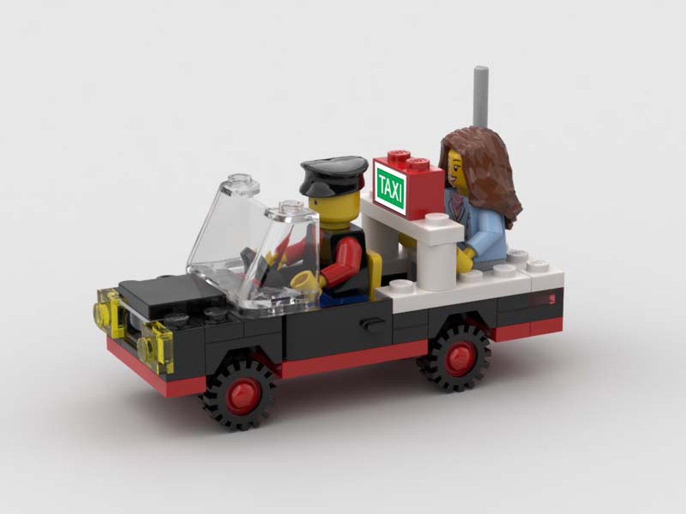 forlade Tick Hubert Hudson LEGO MOC 6627 Taxi by fgee | Rebrickable - Build with LEGO