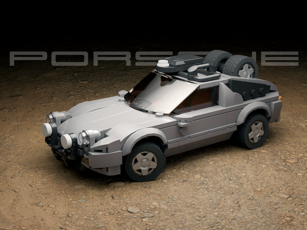 LEGO MOC Porsche 928 Safari by Julian_bricks Rebrickable Build