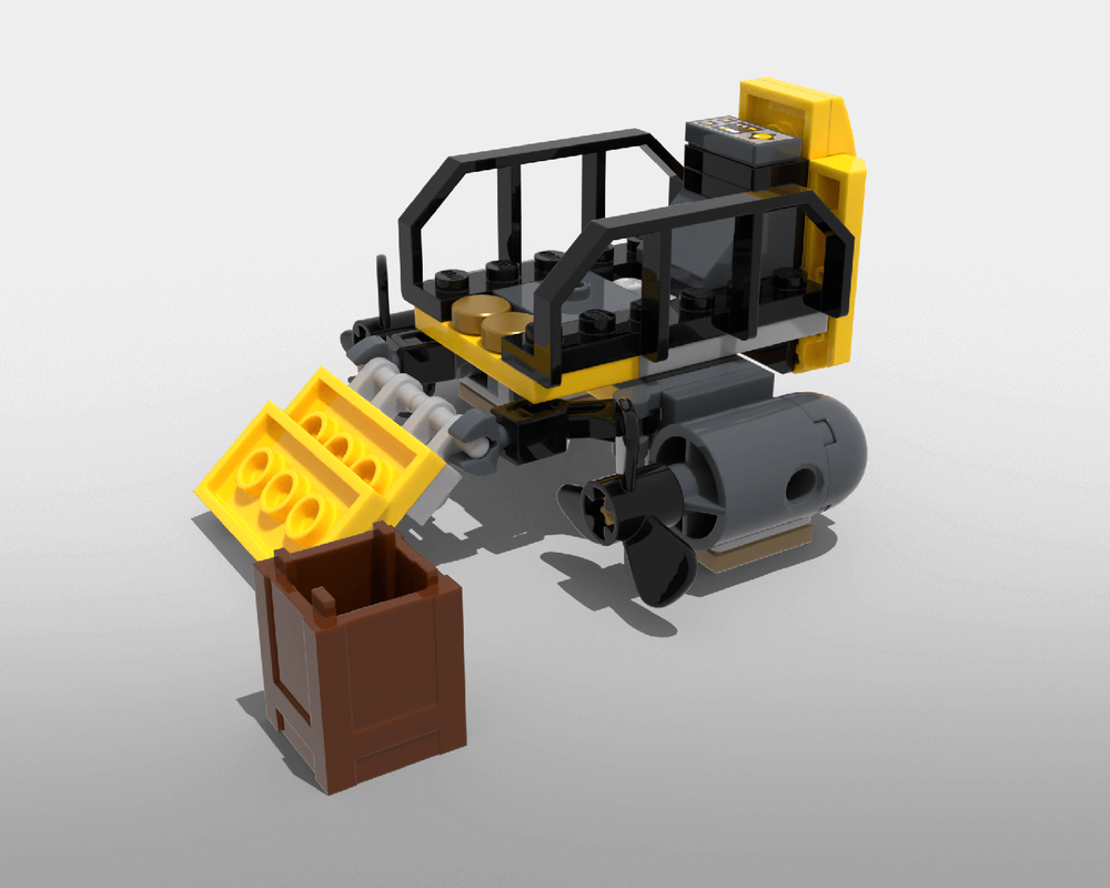 LEGO MOC-228883 [Mini] Hovering Cargo Transporter by Dragox ...