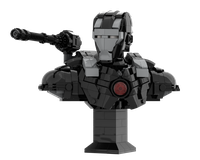 LEGO MOC-228891 War Machine MK 1 Bust by Ant0noo | Rebrickable