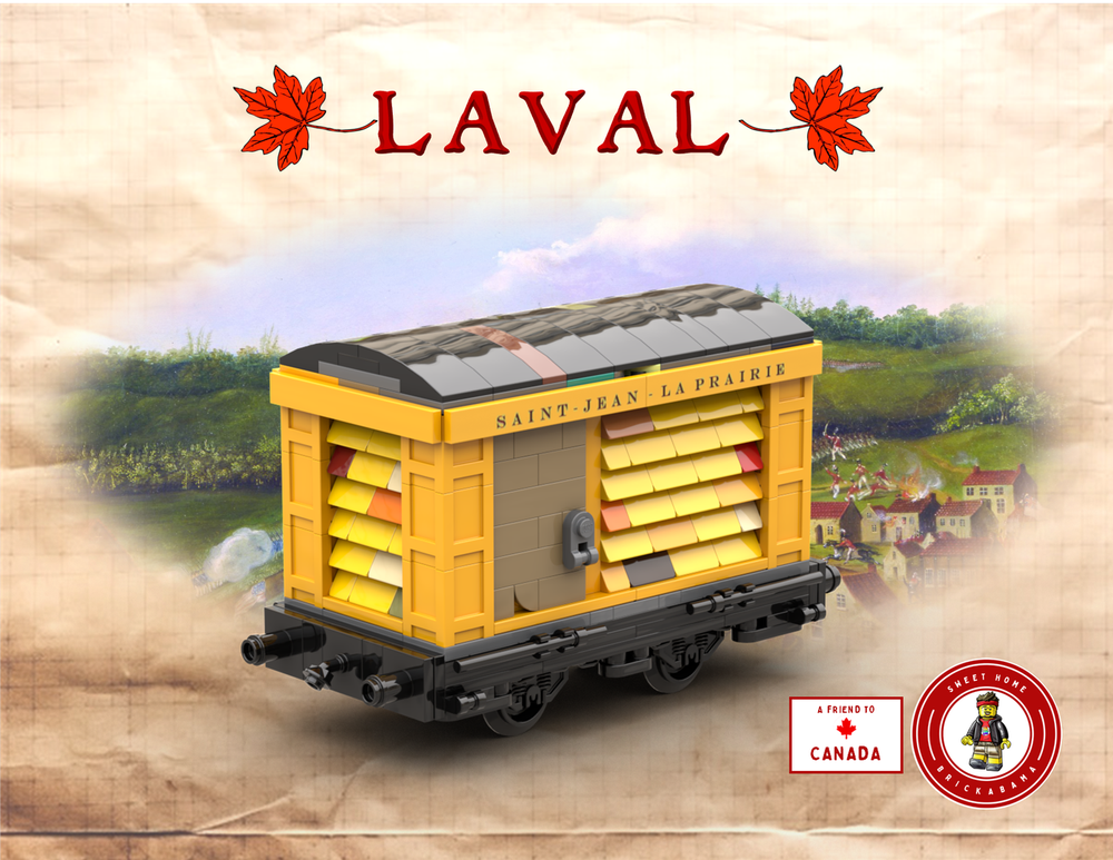LEGO MOC-228925 SHB Sister Steamers - Series #2: 1837 - Freight Wagon ...