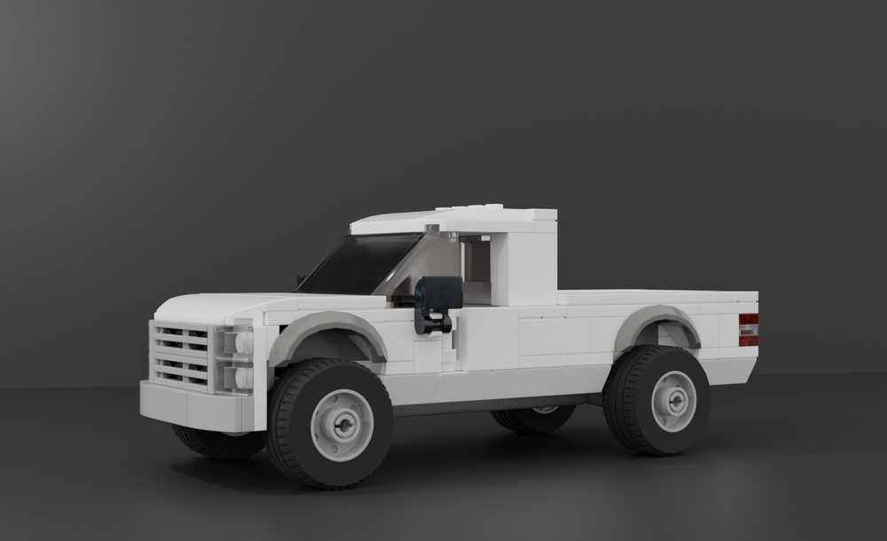 LEGO MOC-228942 7-Wide Pickup Truck by R60 | Rebrickable - Build with LEGO