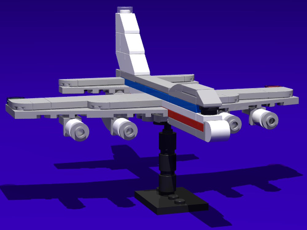 LEGO MOC Boeing 747SP American Airlines Livery by MOCStar | Rebrickable ...