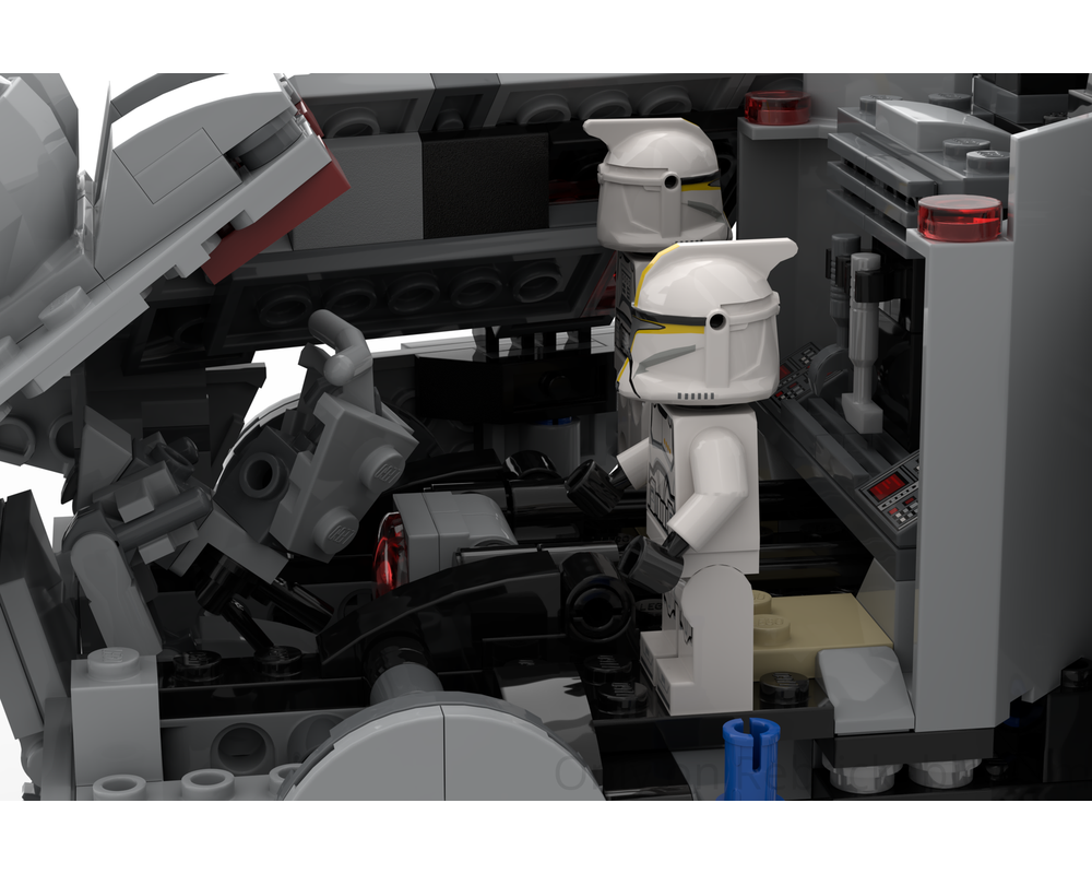 LEGO MOC-228955 AT-TE with AT-RT Accessibility Ramp by clonewarsnut ...