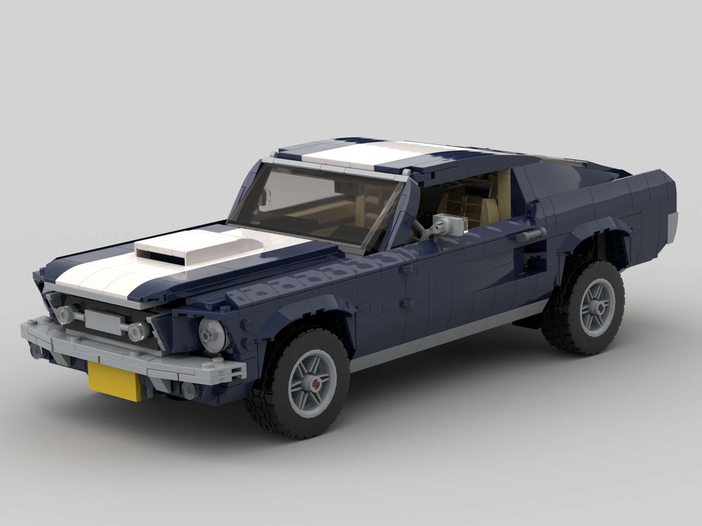 LEGO MOC Custom Creator 10265 - Ford Mustang RC IR Version by Mäkkes | Rebrickable - Build with