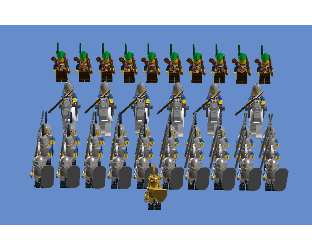 Details about   Collection 10 Pcs Gladiatus Warriors Full Color Medieval Knights Army Lego MOC