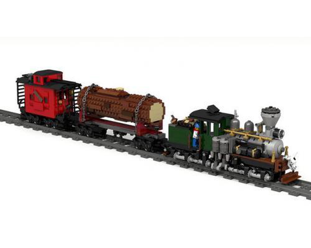 lego shay locomotive