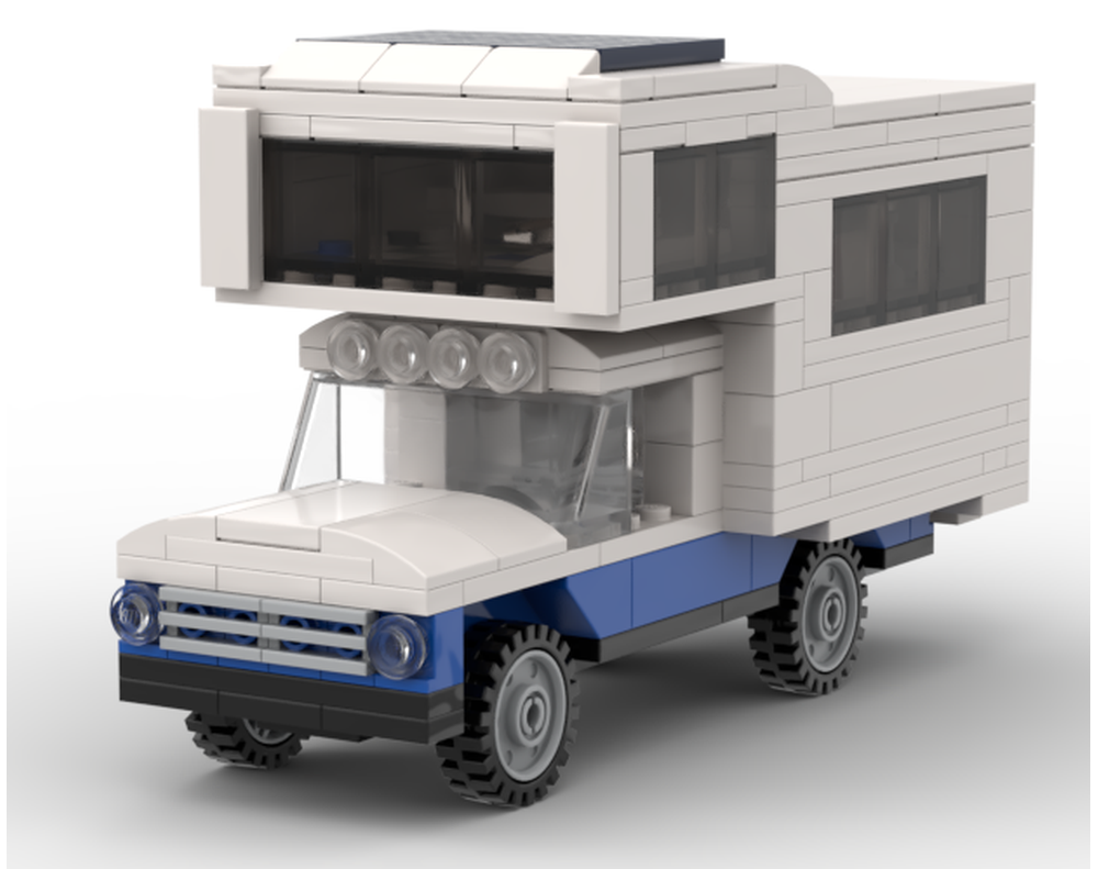 LEGO MOC-229113 Vintage Truck Camper by ORBcreations | Rebrickable ...