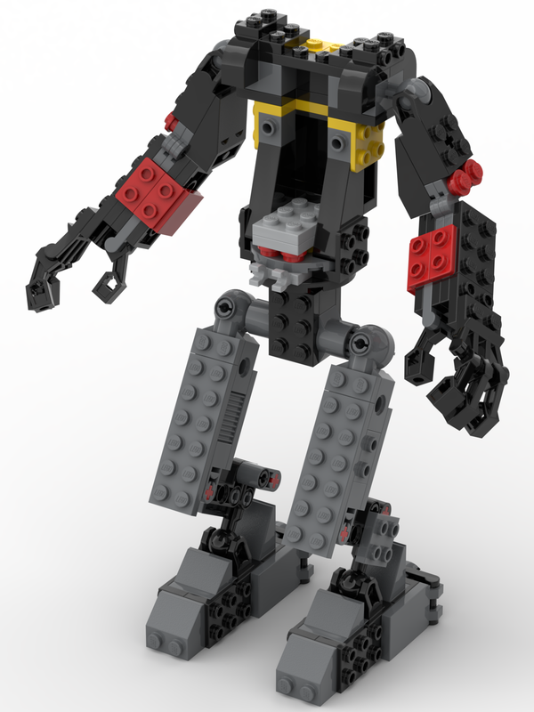 LEGO MOC-22919 Ninjago Salvage M.E.C. frame MOD (Ninjago ...