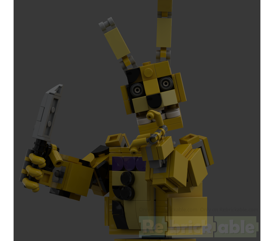 LEGO MOC-229208 Yellow Rabbit - Five Nights at Freddy's Movie by ...