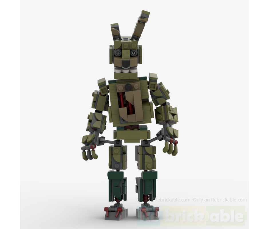 LEGO MOC-229213 Springtrap - Five Nights at Freddy's 3 by 2MyTailfin ...