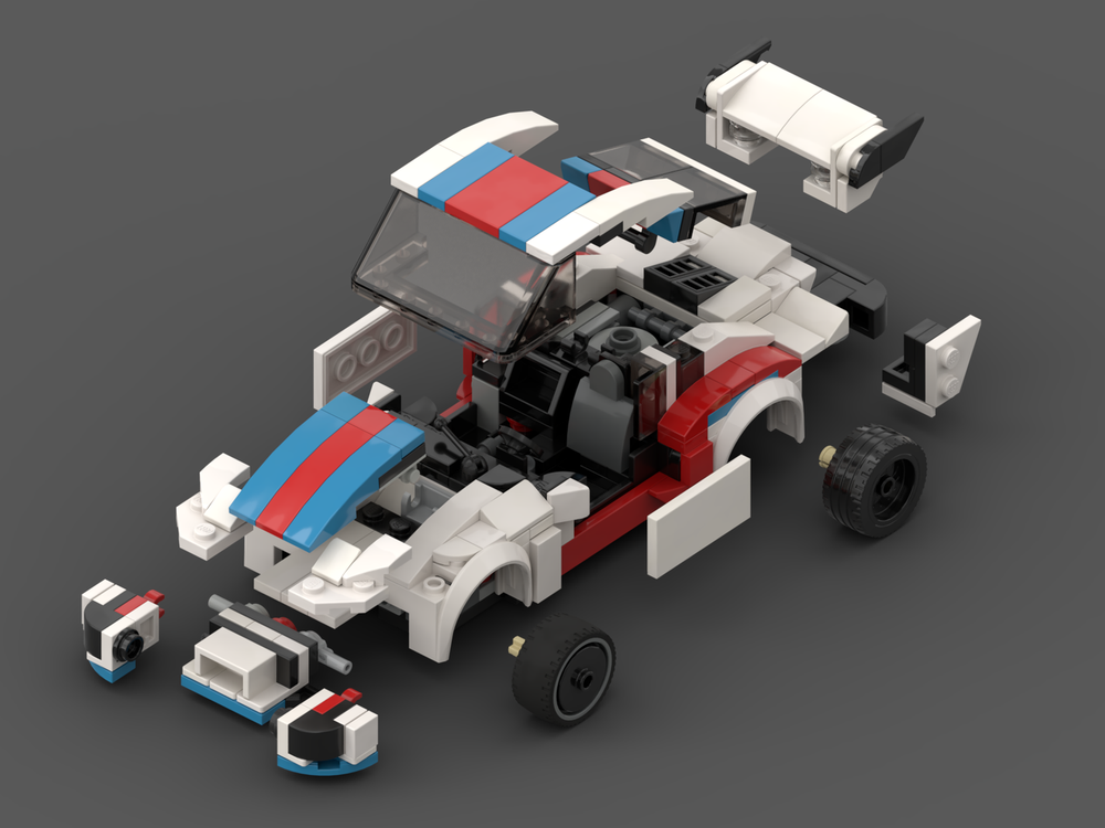 LEGO MOC Porsche 935 (1976) by Julian_bricks | Rebrickable - Build with ...