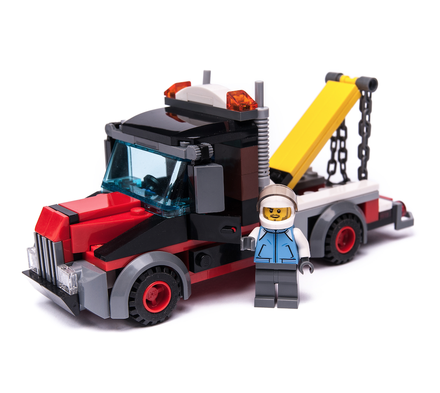 LEGO MOC-22924 60183 Tow Truck (Town > City 2018) | Rebrickable - Build ...