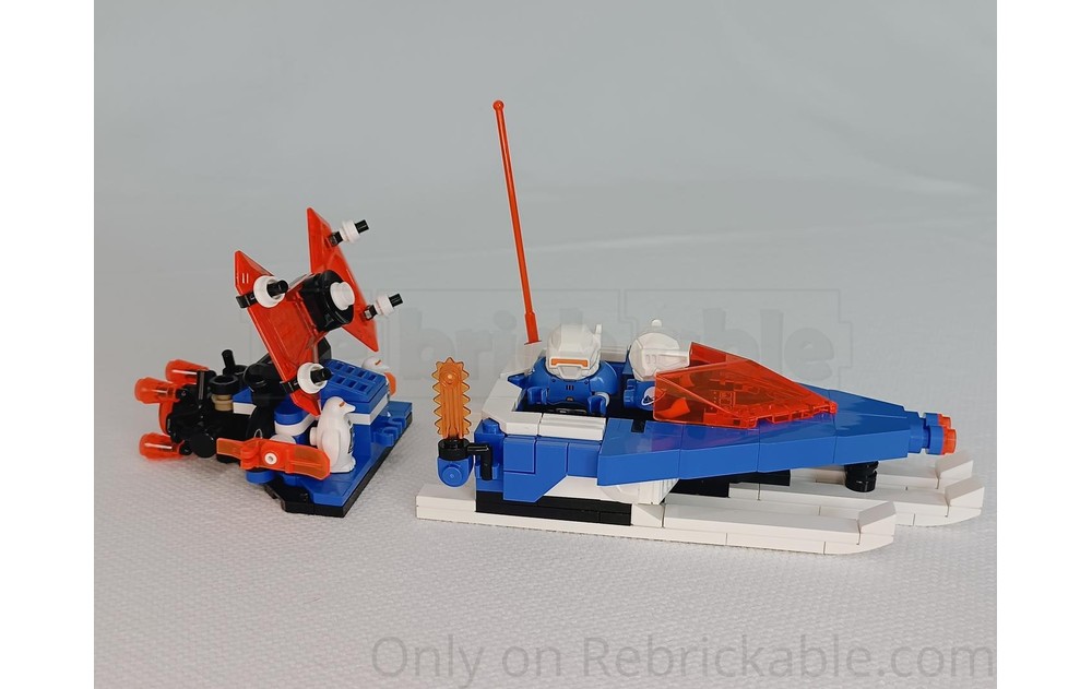 LEGO MOC-229277 Celestial Sled 6834 Remake by mathtuono | Rebrickable ...
