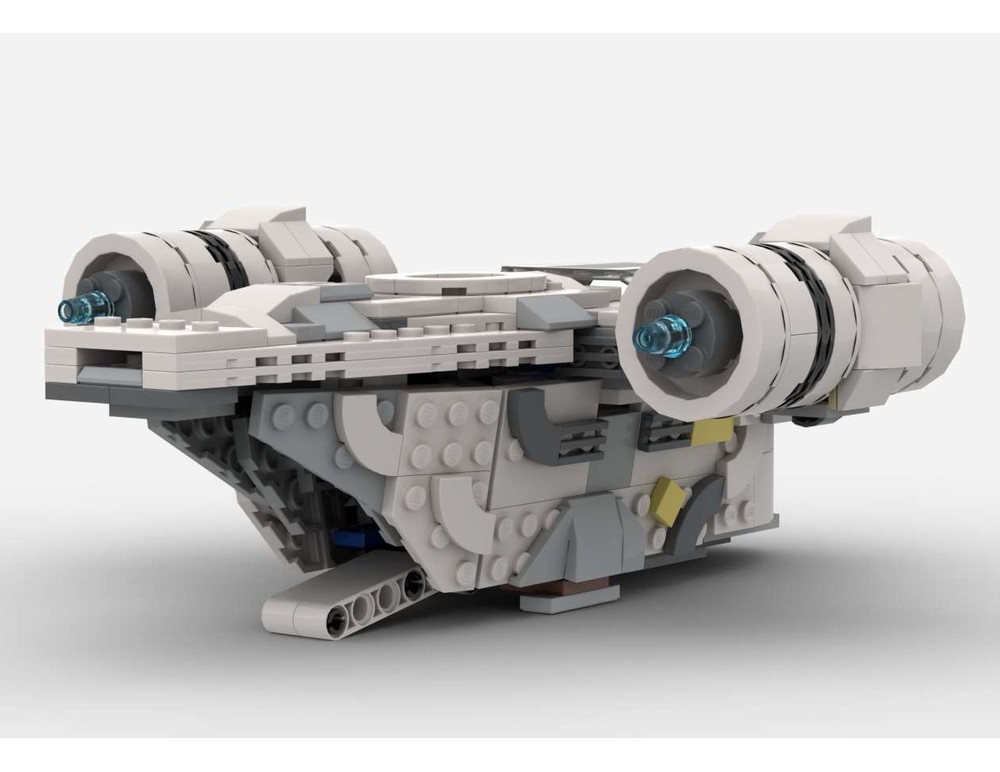 LEGO MOC-229438 Snowy Razor Crest by A_Great_Builder | Rebrickable ...