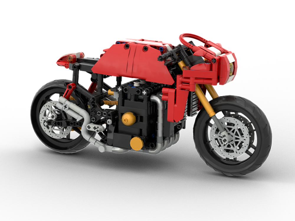 LEGO MOC-229455 Café Racer by zed313 | Rebrickable - Build with LEGO