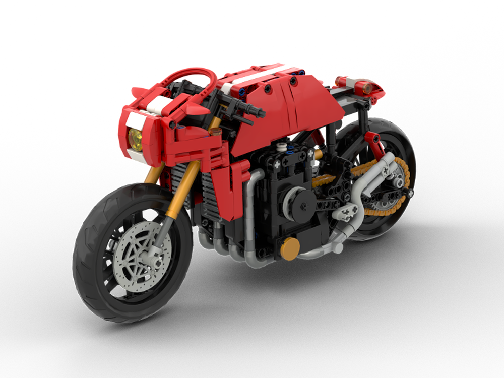 LEGO MOC-229455 Café Racer by zed313 | Rebrickable - Build with LEGO