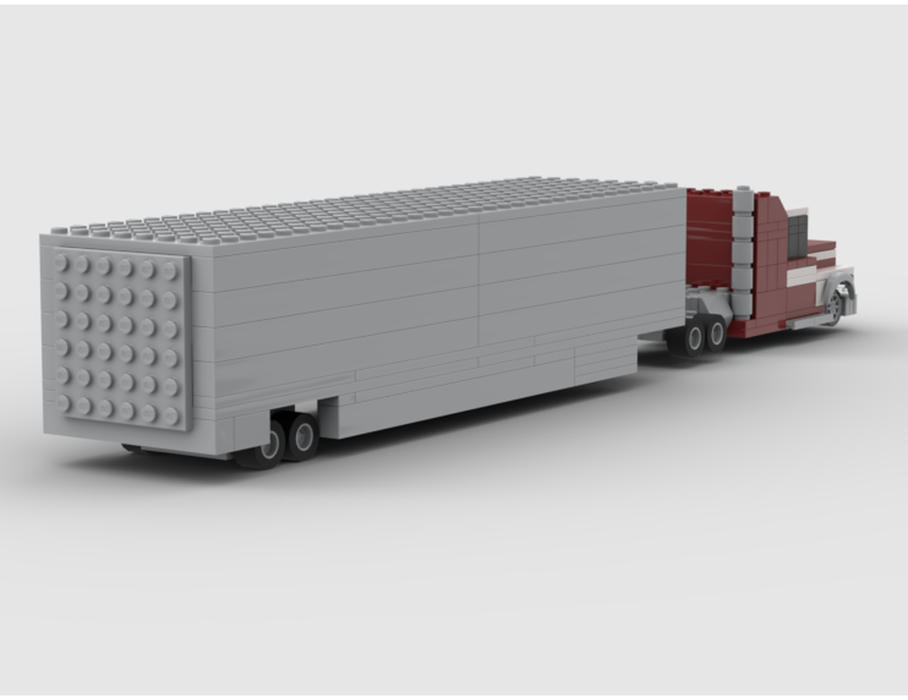 LEGO MOC-229481 Big rig with a big trailer by Adr098 | Rebrickable ...