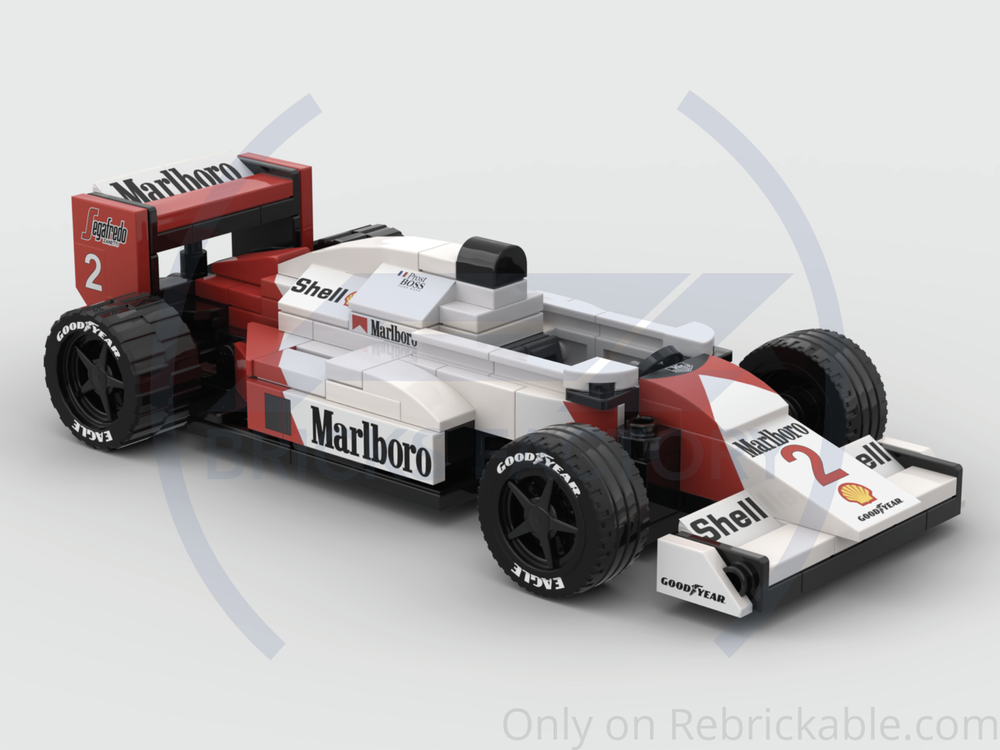 LEGO MOC-229544 F1 McLaren MP4/2B by Pit Lane Bricks Factory