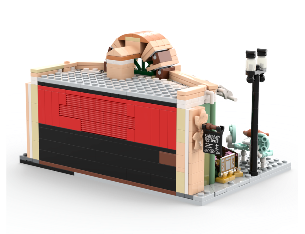 LEGO MOC Restaurant la Fleur by CreatorExpert | Rebrickable - Build ...