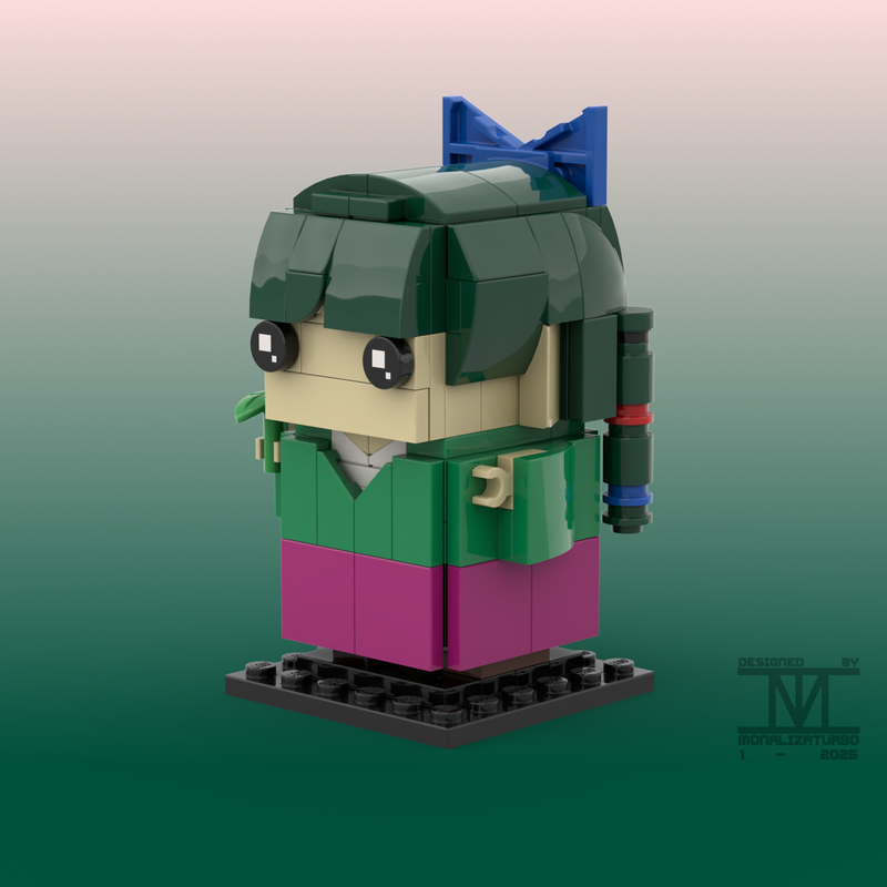 LEGO MOC-229594 Maomao from The Apothecary Diaries - Brickheadz by