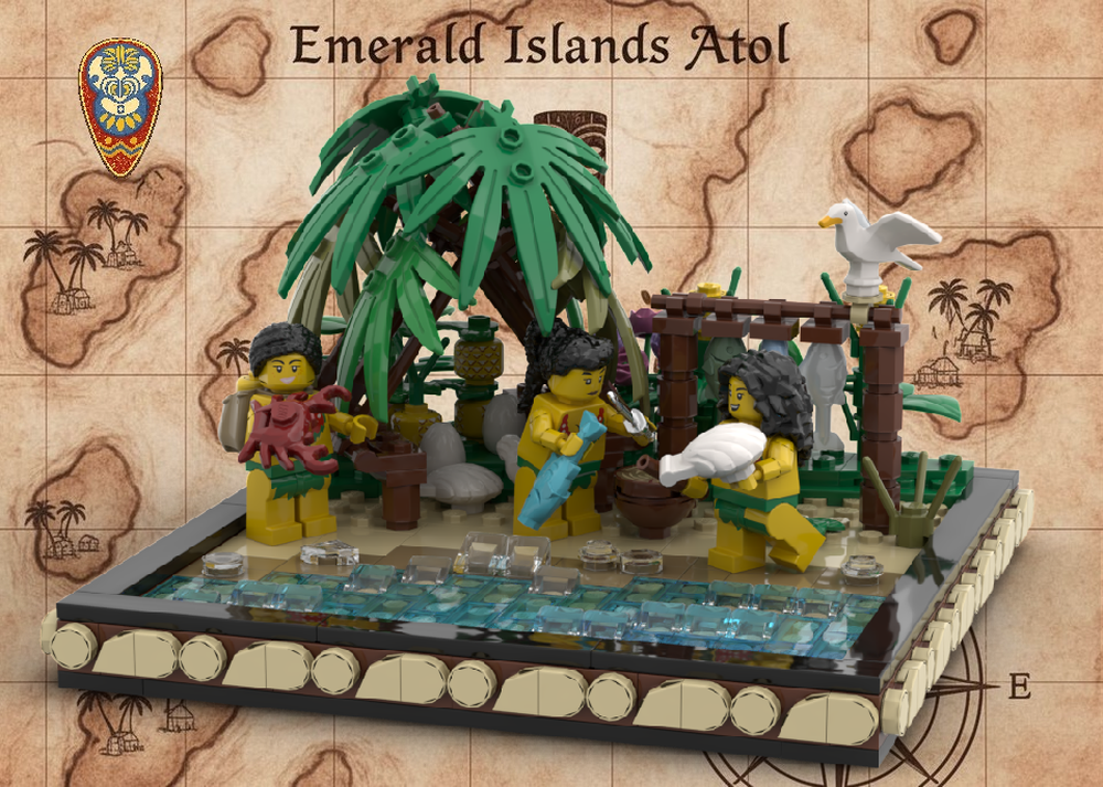 LEGO MOC Islanders food shelter by JollyRogers8441 | Rebrickable ...