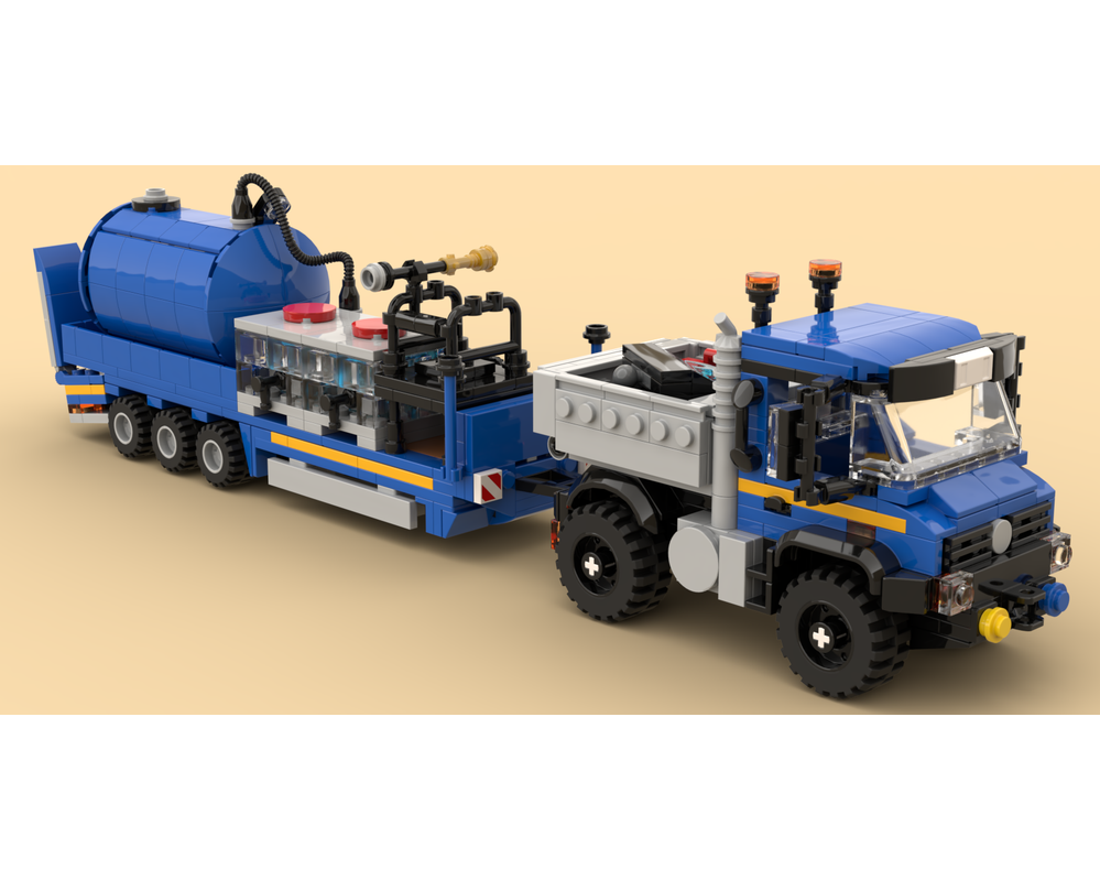 Axel Show Lego Snow City LEGO MOC Acorn Utility Truck And Sprayer