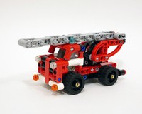 Fire Ladder Truck based on 42088 set