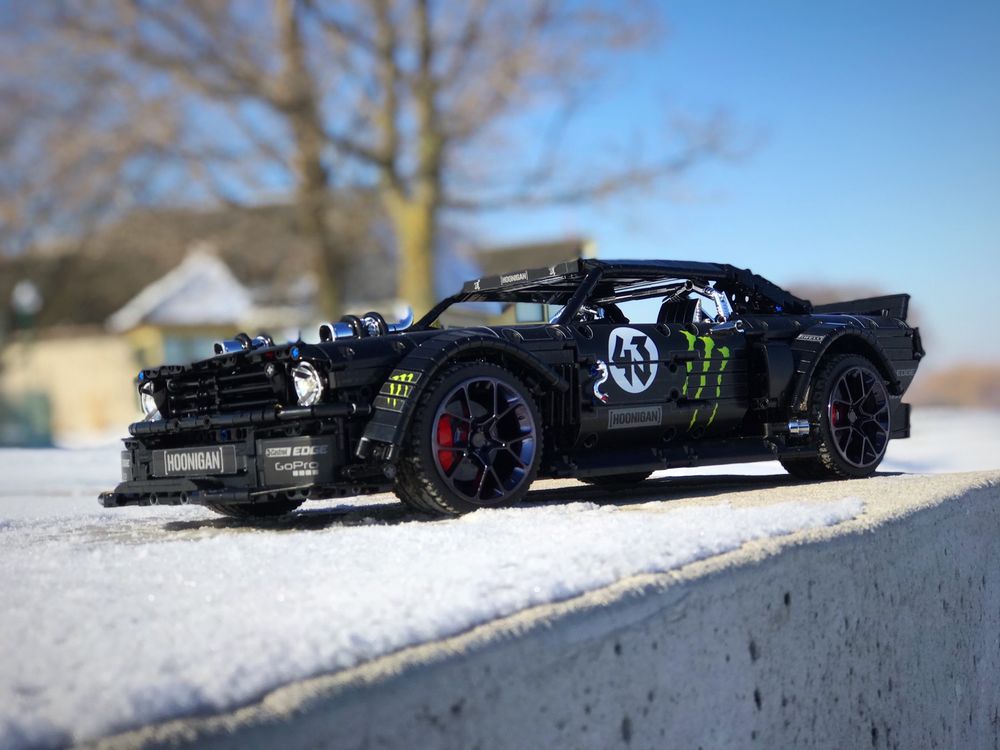 LEGO MOC Ford Mustang Hoonicorn V2 by Loxlego