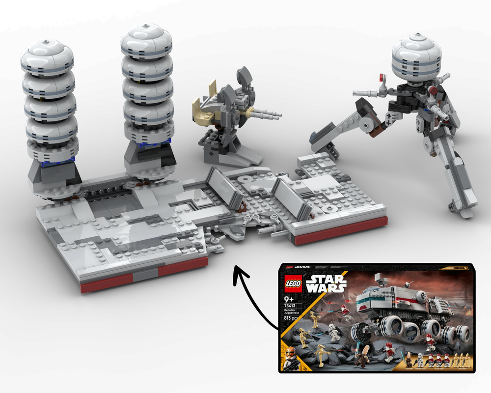 LEGO MOC Battle of Mygeeto Order 66 (75413 Alternate Model) by