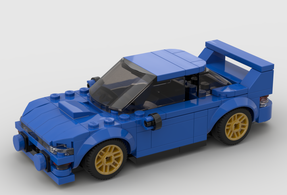 LEGO MOC-229706 SUBARU 22B - 6 stud wide by MAVLASBICKS by Mavlas