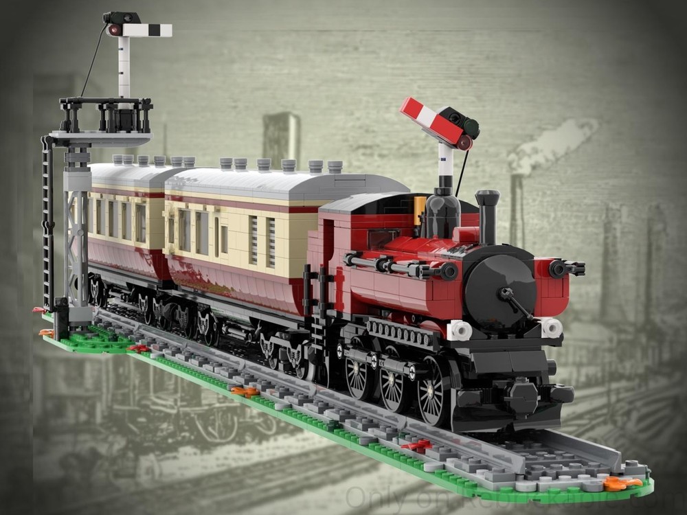 LEGO MOC GWR 5700 Class Diorama by Mikey_Brickalloti | Rebrickable ...