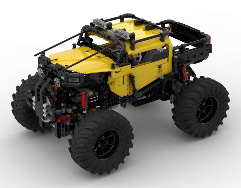 LEGO MOC-229770 Lego Technic 42099 buwizz modification by
