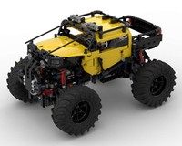Lego Technic 42099 buwizz modification