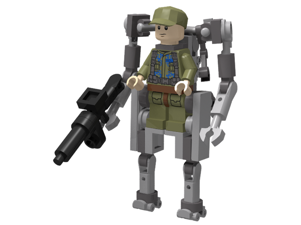 LEGO MOC-229779 AVATAR RDA Skel Suit by CaptainBreach | Rebrickable ...