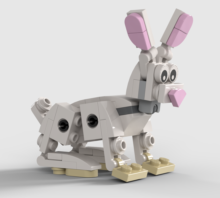 LEGO MOC-229871 Little white rabbit by Idanty | Rebrickable - Build ...