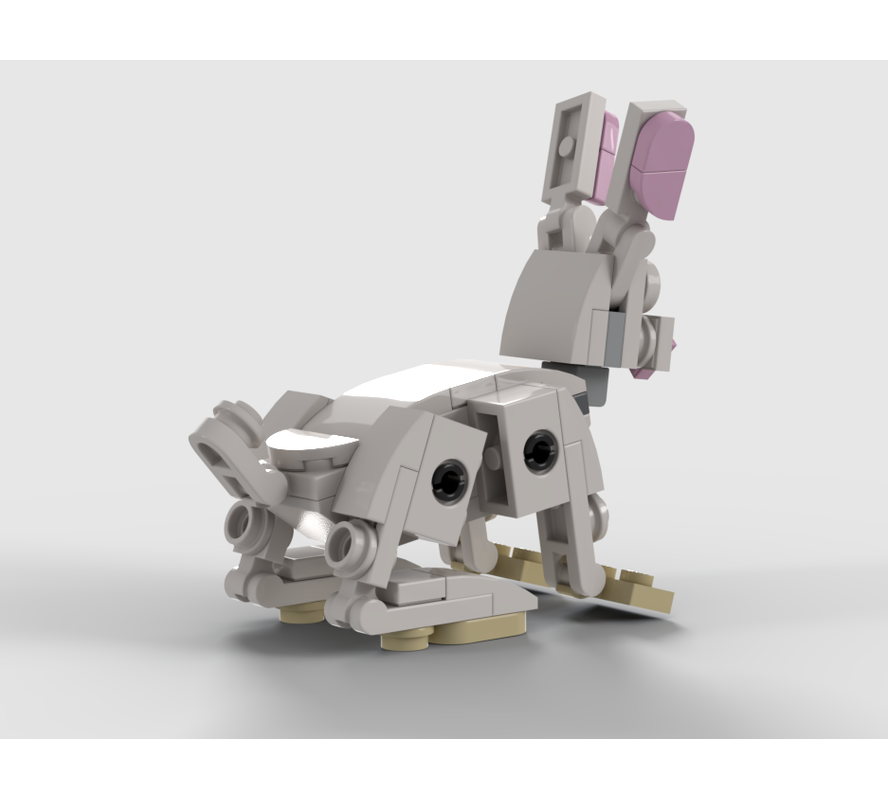 LEGO MOC-229871 Little white rabbit by Idanty | Rebrickable - Build ...