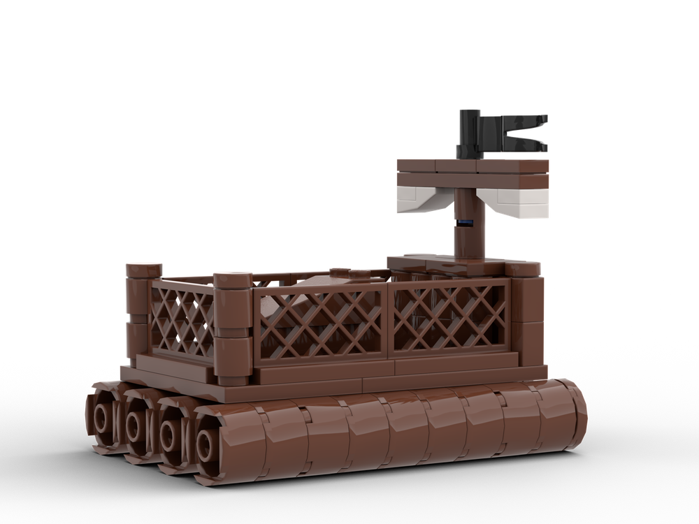 LEGO MOC Rafts to Tom Sawyer Island by Andretect | Rebrickable - Build ...
