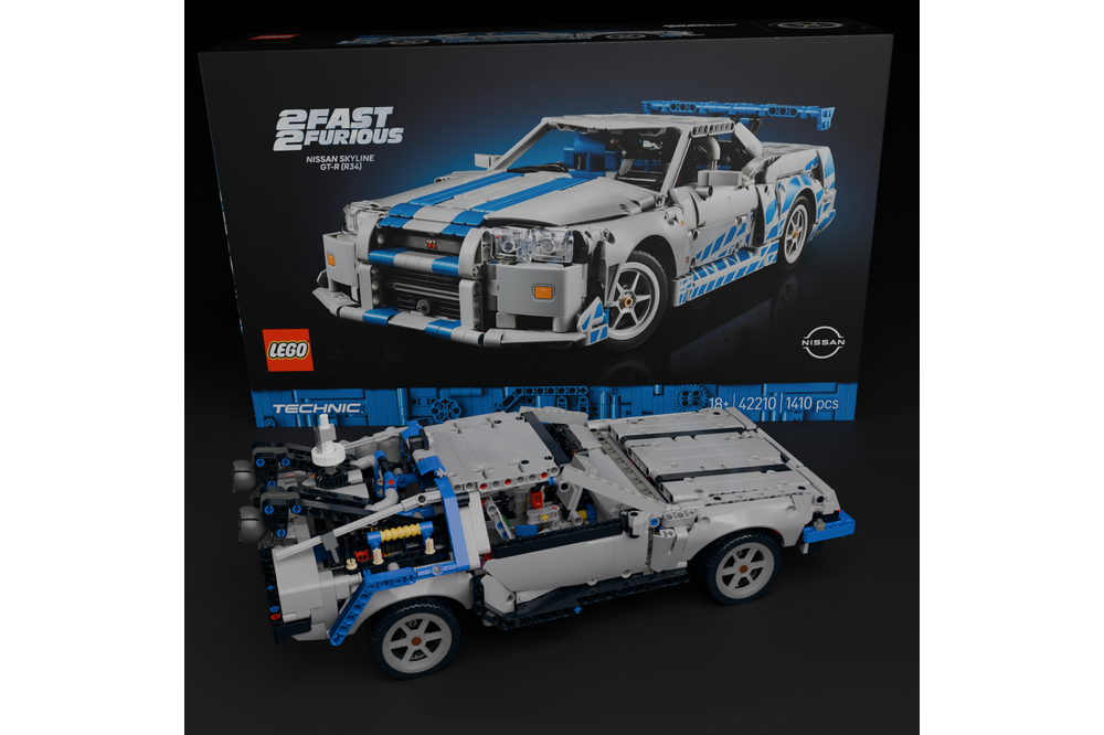 LEGO MOC-229883 42210 Back to the Future Delorean by Mr.Platinum