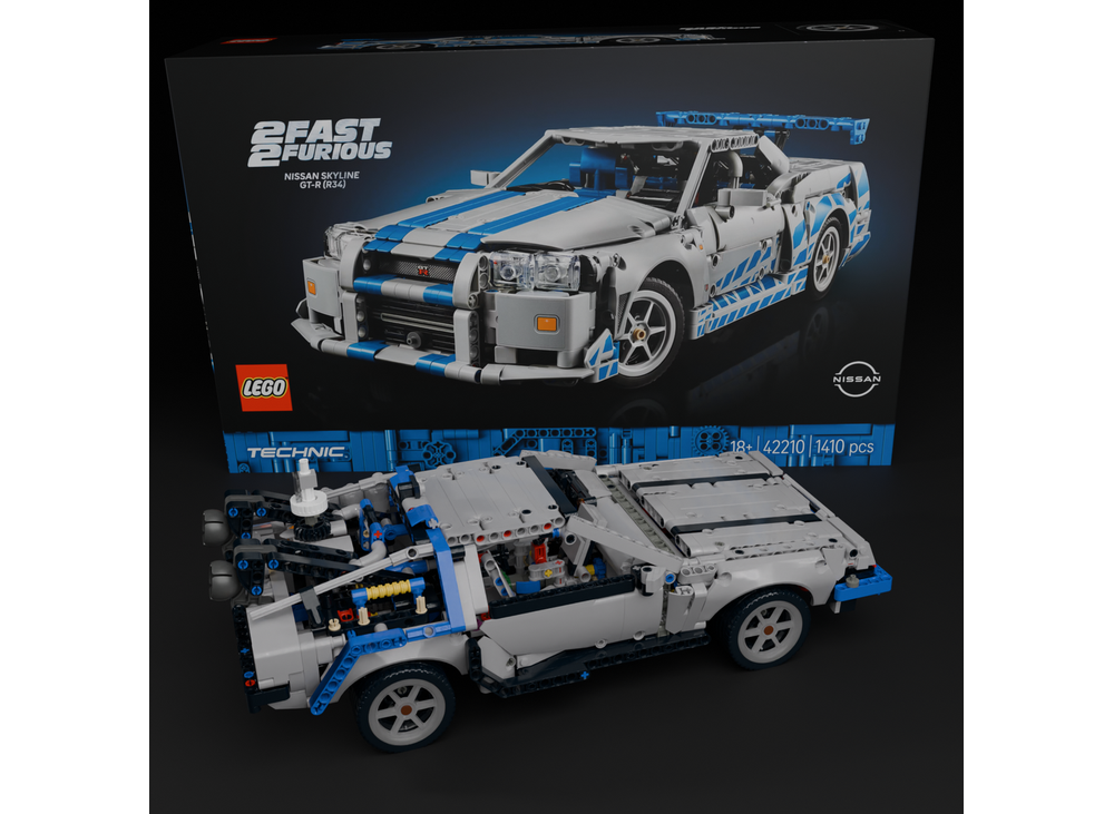 クレジェンテ☆ファイナルソリューション10本 LEGO MOC 42210 Back to the Future Delorean by Mr.Platinum